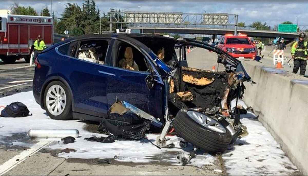 Tesla Crash